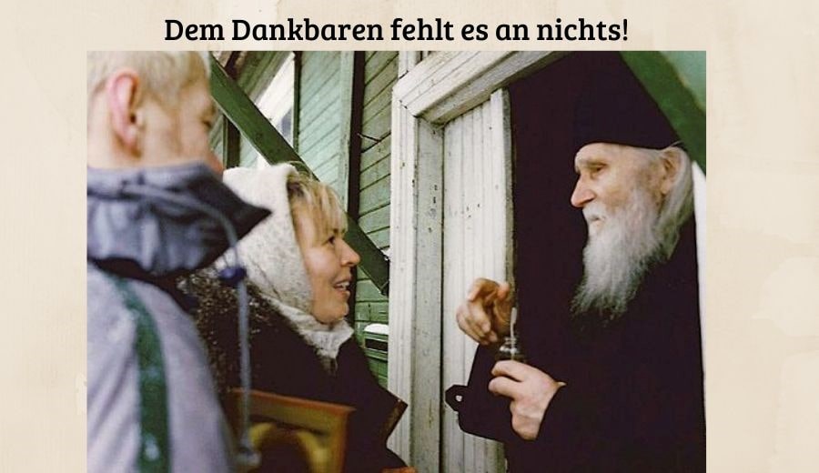 Predigt Dem Dankbaren fehlt es an nichts