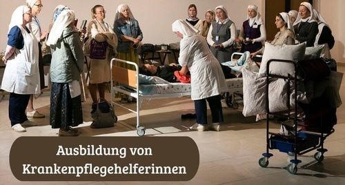 Ausbildung von Krankenpflegehelferinnen