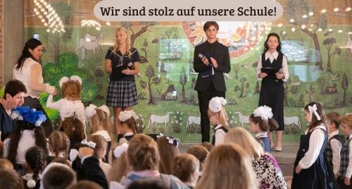 Wir sind stolz auf unsere Schule!
