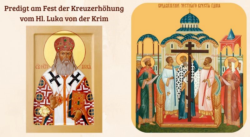 Predigt am Fest der Kreuzerhöhung vom Hl. Bischof Luka von der Krim