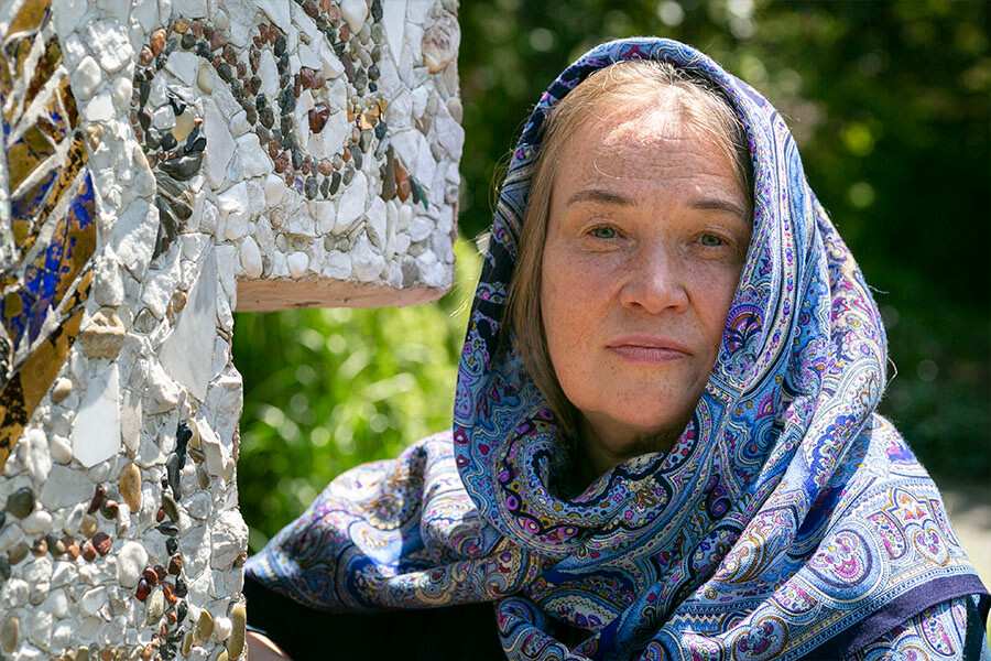 Director of the convent's guesthouse