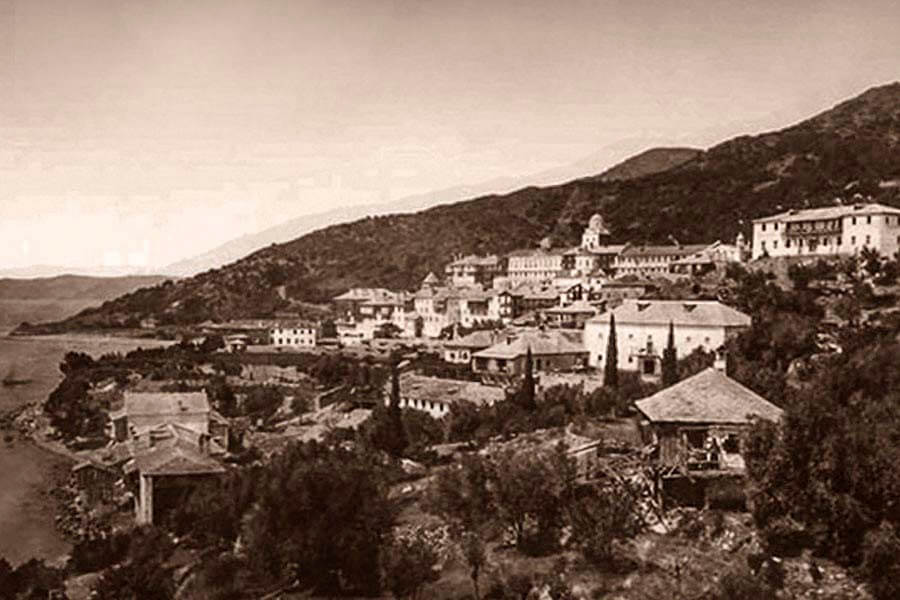 The Russian St Panteleimon Monastery on Athos