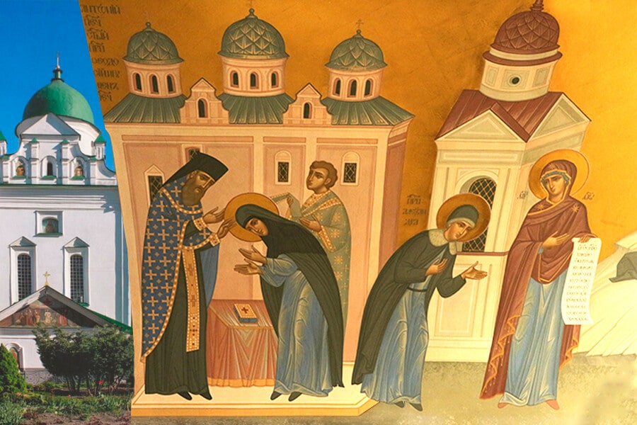 Tonsure of Agafya Melgunova