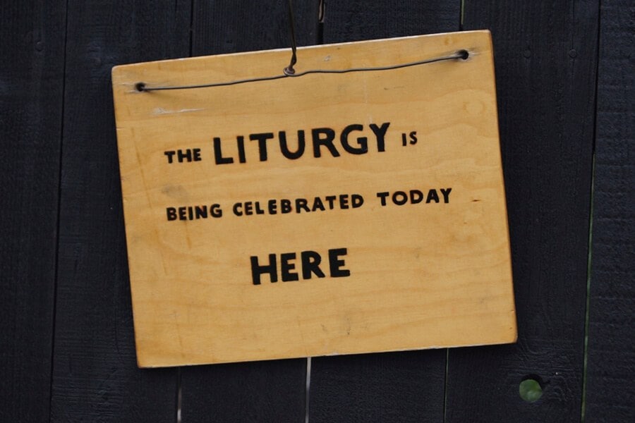 The Divine Liturgy banner