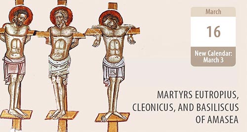 Eutropius, Basiliscus and Cleonicus, Bound Together in Unity of Faith