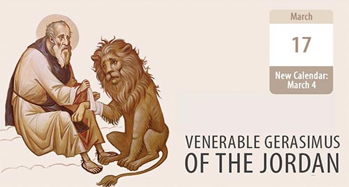 Saint Gerasimos, Aflame with Heavenly Love