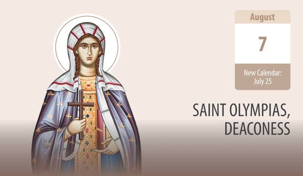 Saint Olympias, Deaconess