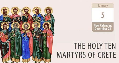 The Holy Ten Martyrs of Crete – Crowned with Victory