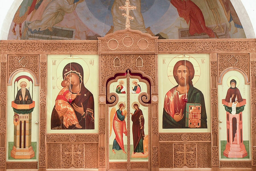 the works of the monastery's workshops