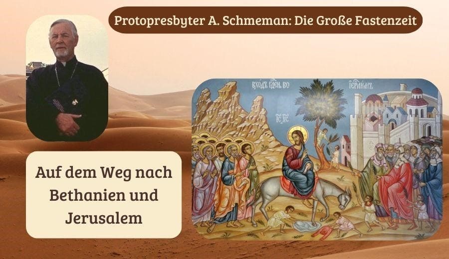 Ikone zum Palmsonntag