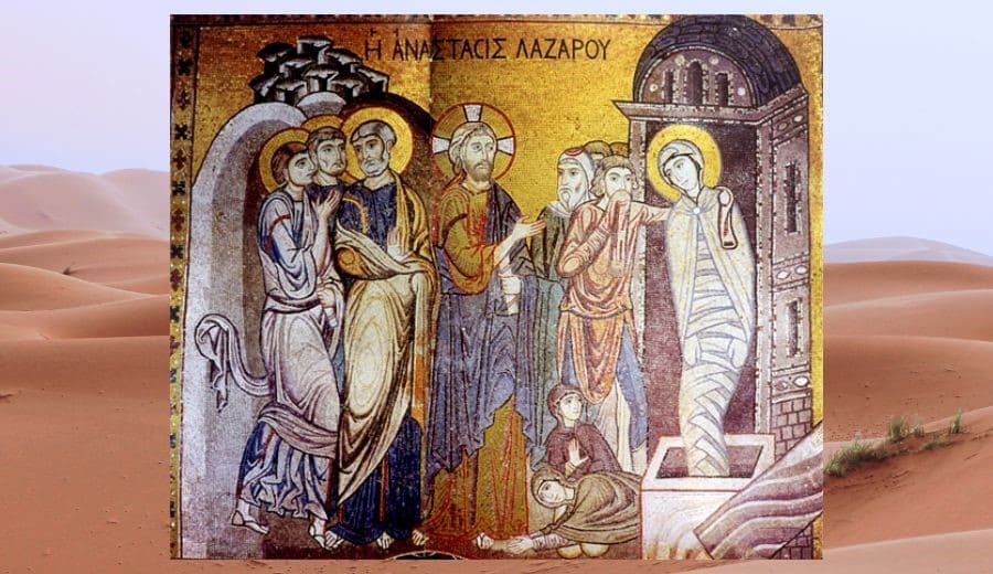 Ikone am Lazarus Samstag