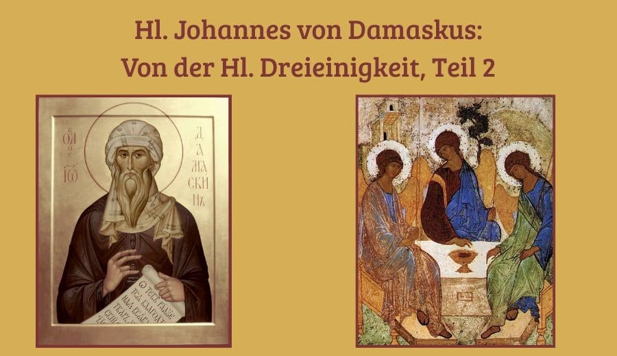 Das Buch von Johannes von Damaskus
