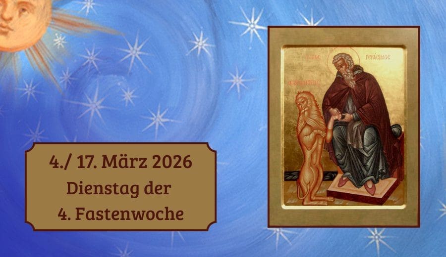 Dienstag der 4. Fastenwoche 2026