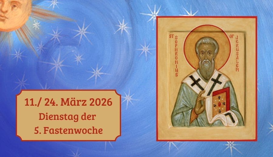 Dienstag der 5. Fastenwoche
