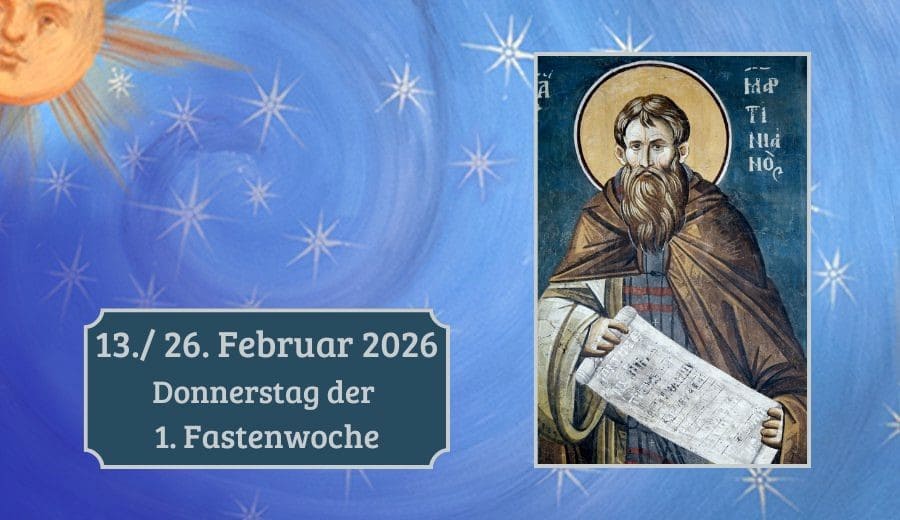 Donnerstag der 1. Fastenwoche 