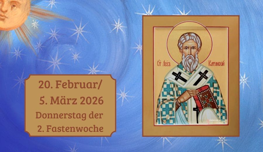 Donnerstag der zweiten Fastenwoche