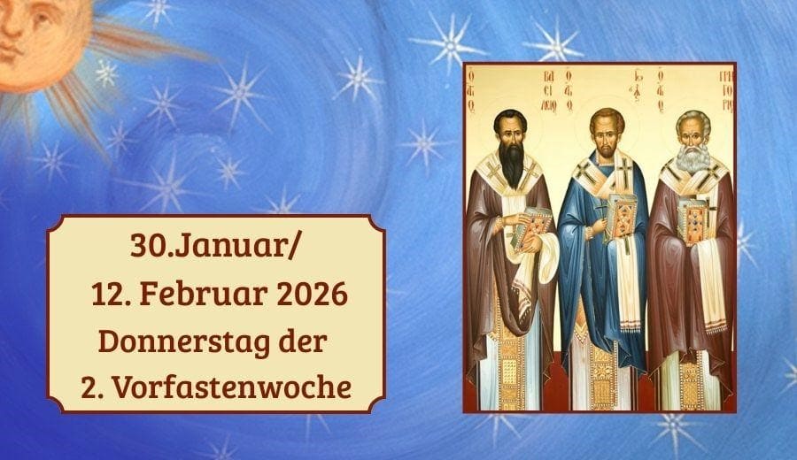 Donnerstag der 2. Vorfastenwoche