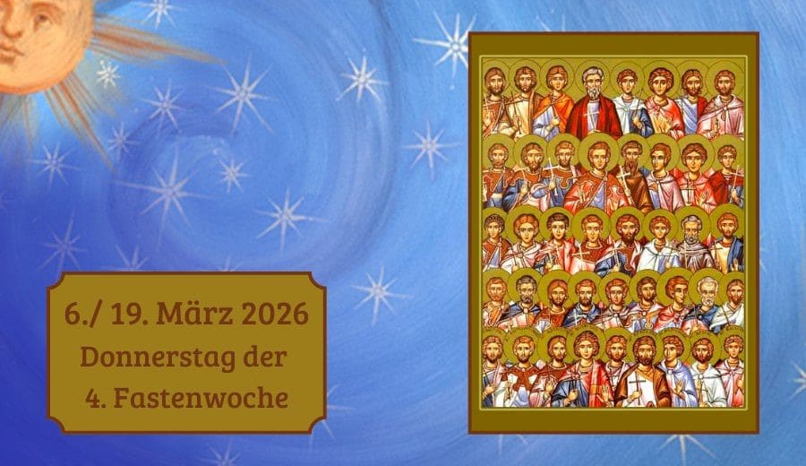 Donnerstag der vierten Fastenwoche 