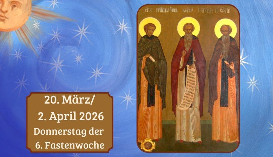 Donnerstag der 6. Fastenwoche