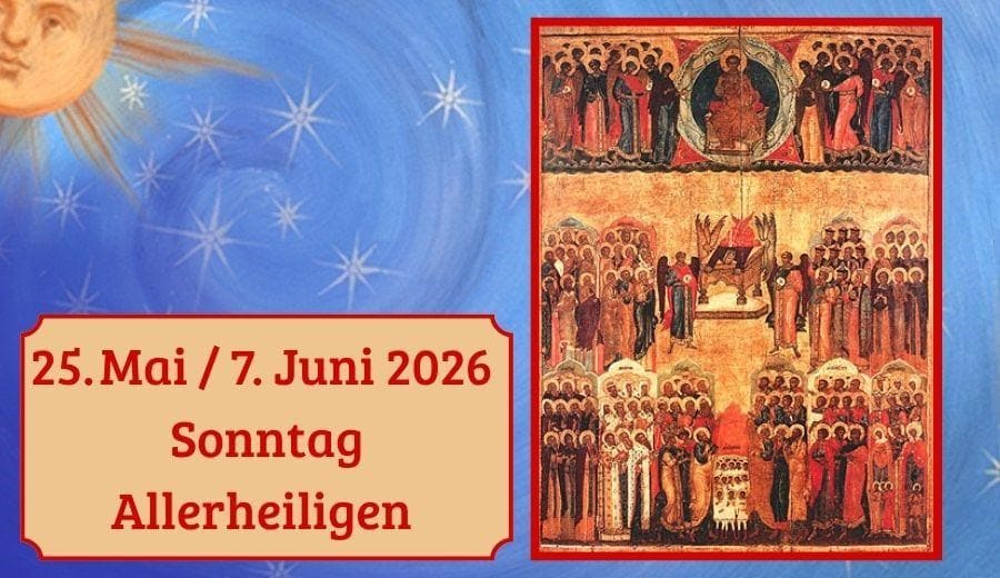 Sonntag Allerheiligen 2026