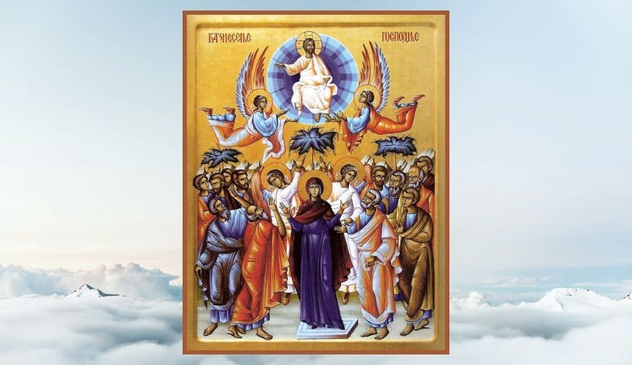 Festabschluss vom Fest der Himmelfahrt Christi