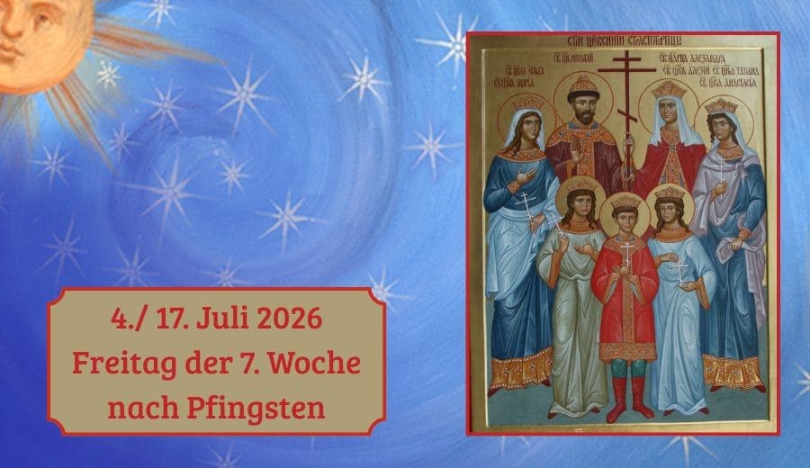 Freitag der 7. Woche nach Pfingsten