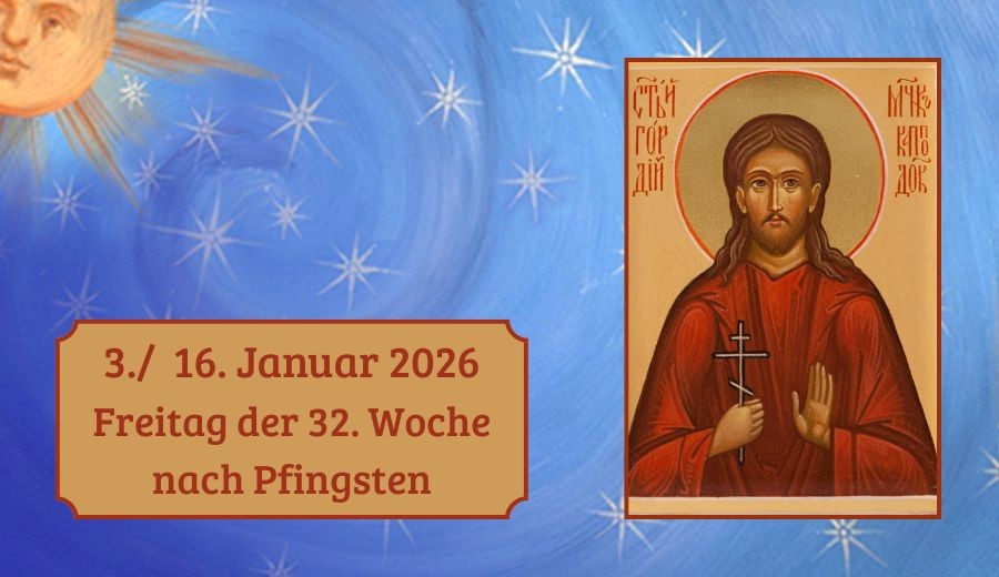 Freitag der 32. Woche nach Pfingsten