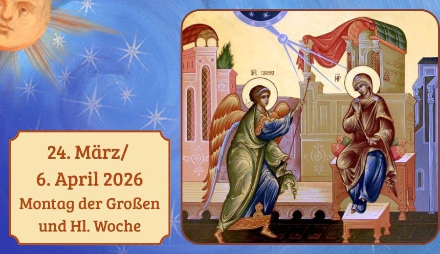 Leidenswoche, Gro&szlig;er und Hl. Montag