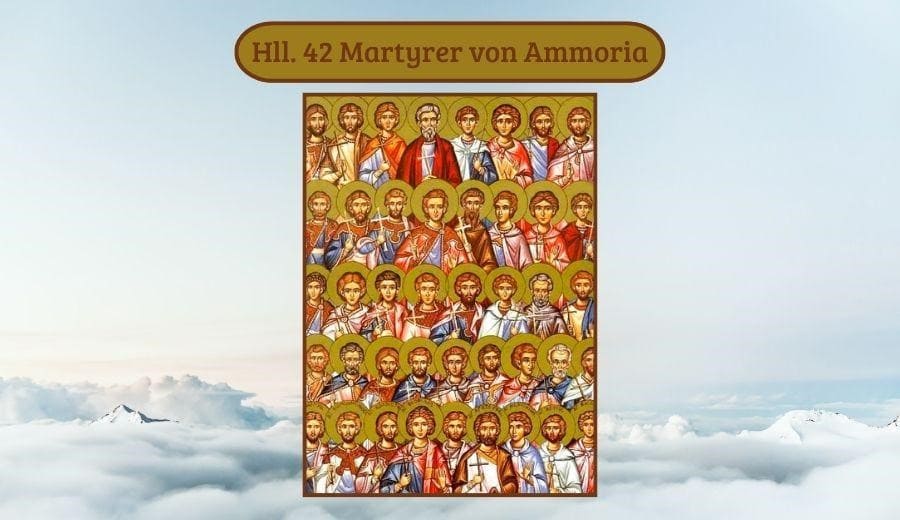 Hll 42 Martyrer von Ammoria