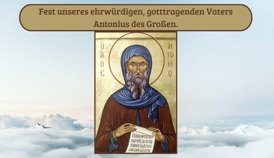 Hl Antonius der Gro&szlig;e
