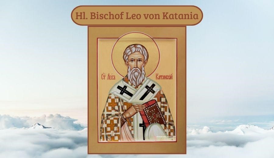 Hl Vater Leo Bischof von Catania