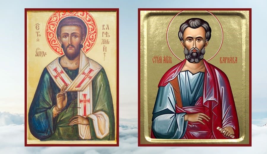 Hll. Apostel Bartholom&auml;us und Barnabas