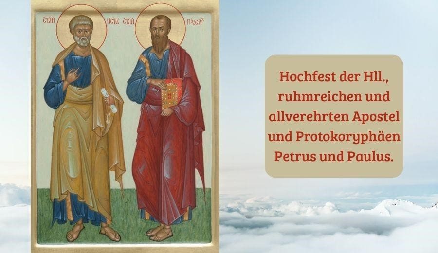 Hll Apostel und Protokoryph&auml;en Petrus und Paulus