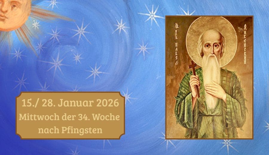 Mittwoch der 34. Woche nach Pfingsten