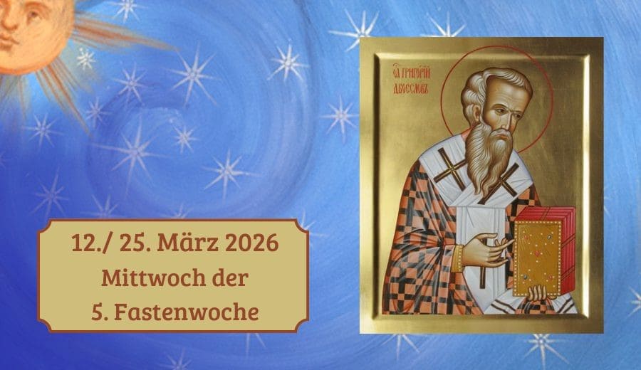 Mittwoch der 5. Fastenwoche