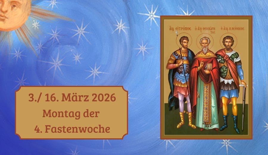 Montag der 4. Fastenwoche