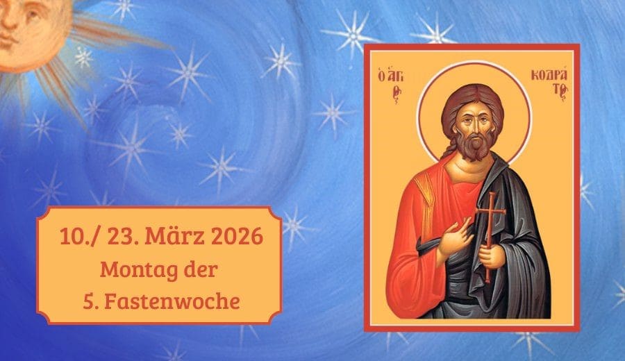 Montag der 5. Fastenwoche