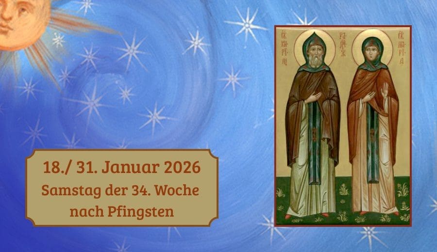 Samstag der 34. Woche nach Pfingsten