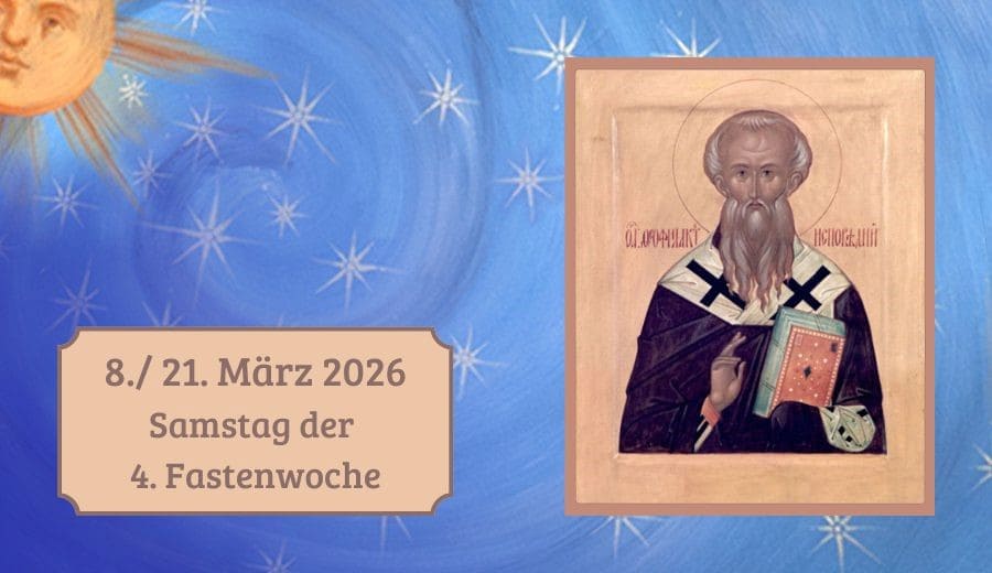 Samstag der vierten Fastenwoche