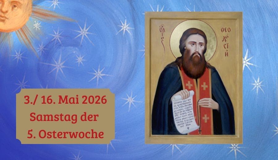 Samstag der 5. Woche nach Ostern