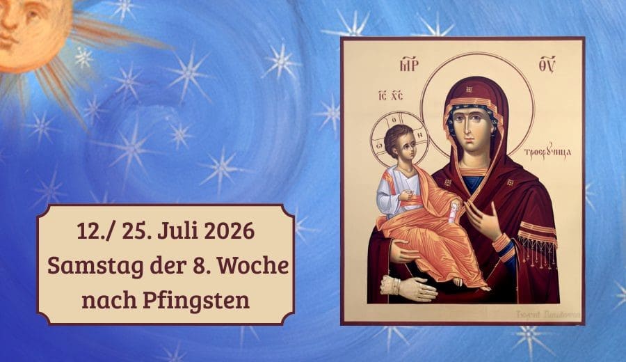 Samstag der 8. Woche nach Pfingsten 2026