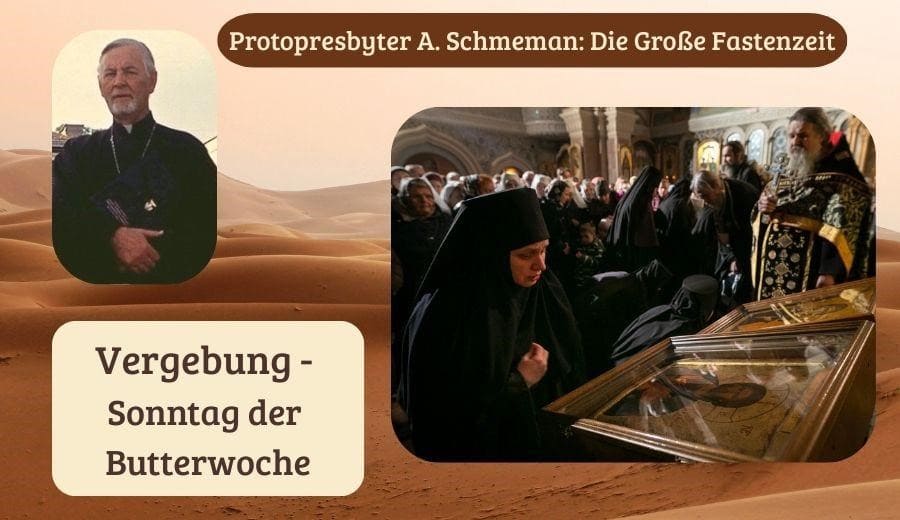 Vergebung - Sonntag der Butterwoche