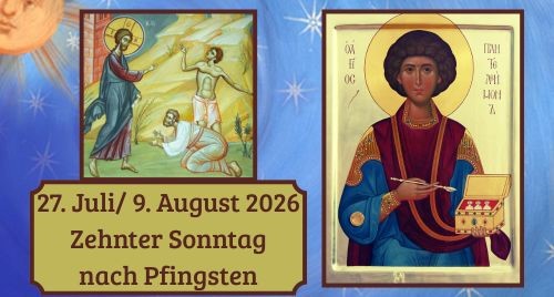 Zehnter Sonntag nach Pfingsten 2026