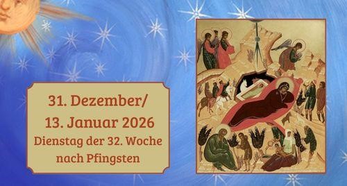 Dienstag der zweiunddreißigsten Woche nach Pfingsten 2026