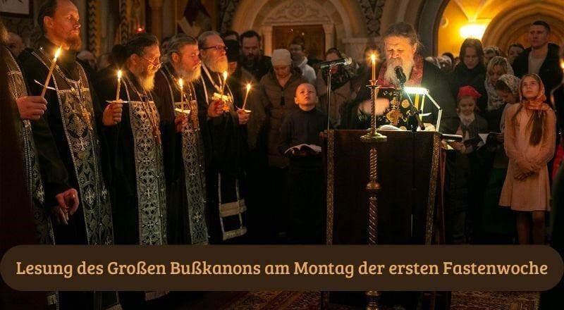 „Großer Kanon“ des Heiligen Andreas von Kreta