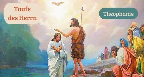 Über die Taufe des Herrn
