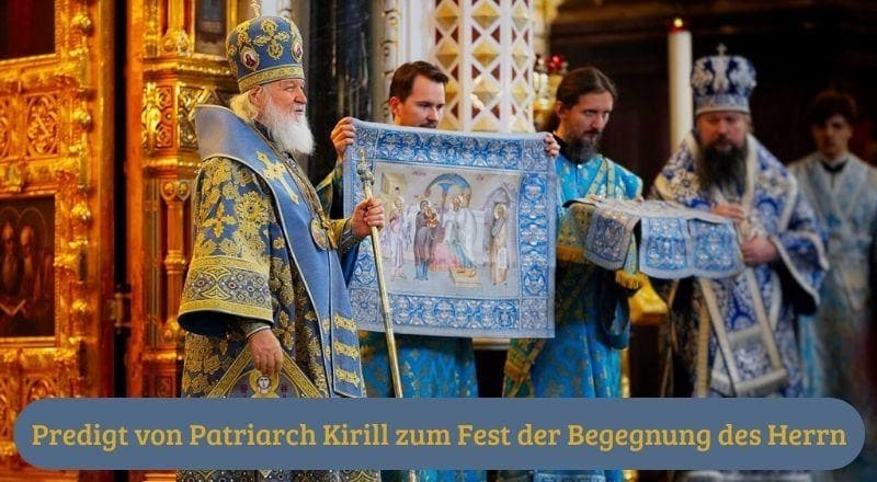 Ein gesegnetes Fest der Begegnung des Herrn