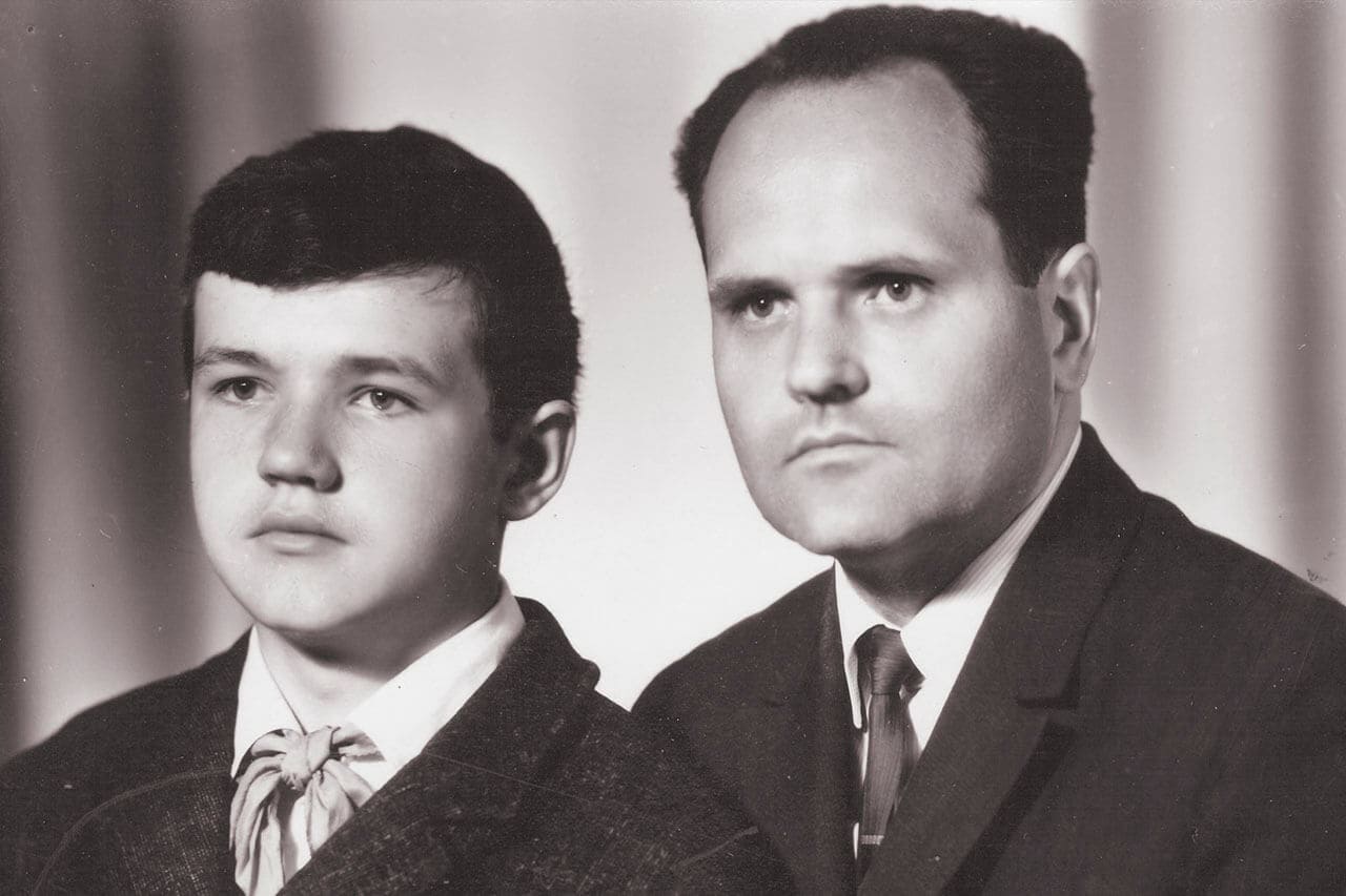 Fr Andrey with his father