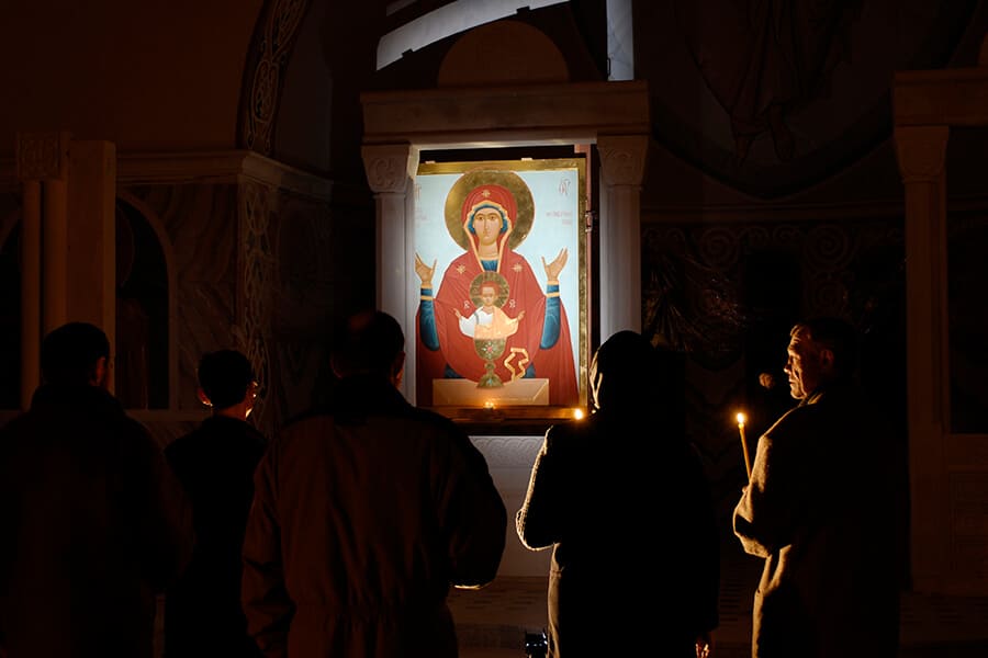 Icon of the Mother of God "The Inexhaustible Cup"