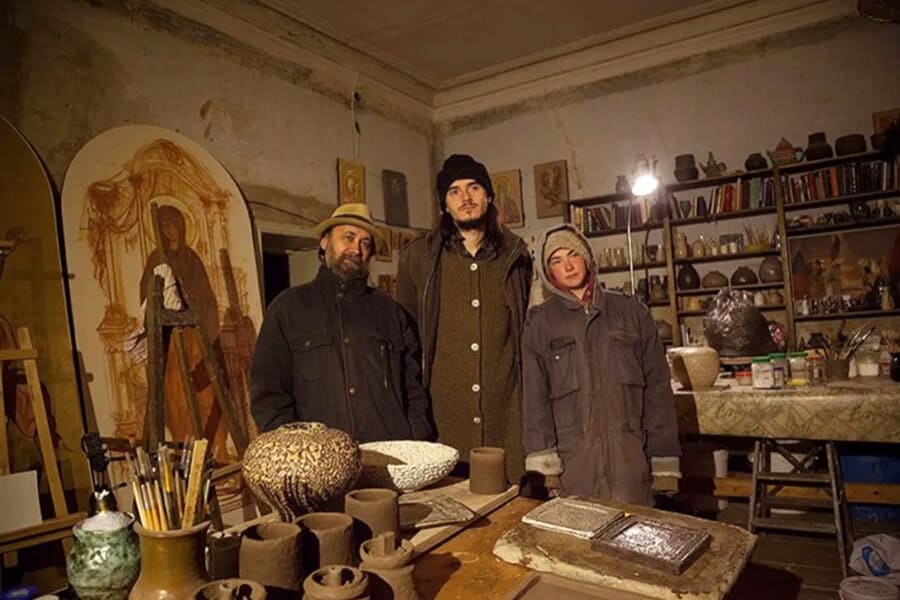 sacred obedience in the mosaic workshop